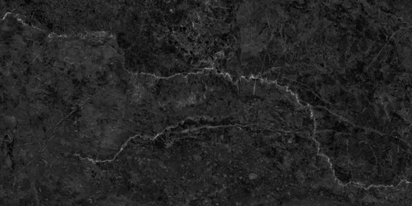 Černý Mramor Přírodní Vzor Pro Pozadí Abstraktní Přírodní Mramor Černá — Stock fotografie