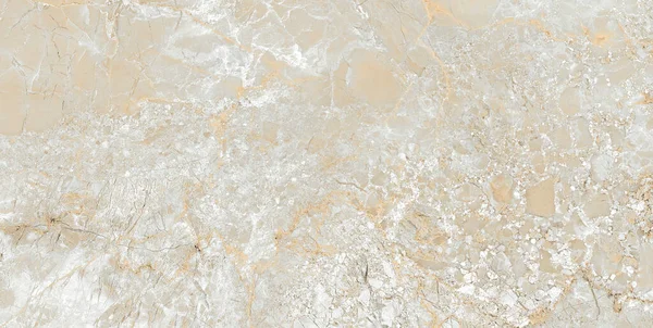 Beige Marble Texture Background High Resolution Yellow Marble Deep Veins — Photo