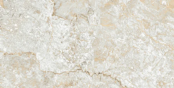 Beige Marble Texture Background High Resolution Yellow Marble Deep Veins — стоковое фото