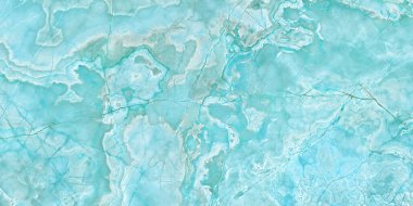 Soyut okyanus sanatı ve mavi boya, Aqua onyx mermer, Aqua tone onyx mermer (yüksek çözünürlüklü), iç dekorasyon için mermer, mermer desen arka plan, doğal mermer döşemeler. aqua onyx mermeri, onyx aqua arkaplanı