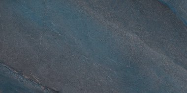 Boş mavi doku yüzey arkaplanı, karanlık köşeler, soyut mimari materyal, mavi bilye