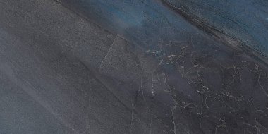 Boş mavi doku yüzey arkaplanı, karanlık köşeler, soyut mimari materyal, mavi bilye