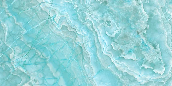 과푸른 페인트 아쿠아 오릭스 대리석 고해상도 아쿠아 오릭스 대리석 장식을 — 스톡 사진