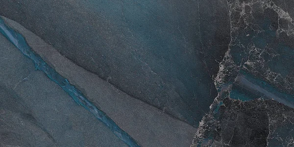 Boş mavi doku yüzey arkaplanı, karanlık köşeler, soyut mimari materyal, mavi bilye