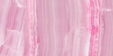 Pembe oniks kristal mermer desenli, buzlu renkler, cilalanmış kuvars taşı arka planı, iç dekorasyon ve seramik döşeme yüzeyi için kullanılabilir..