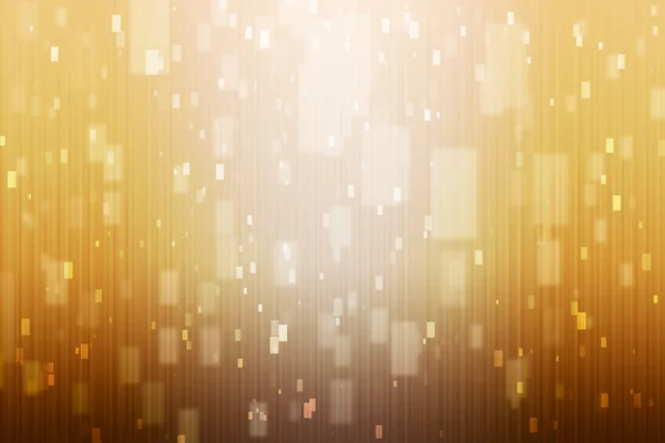 Abstract background with orange and white lights Stock Picture