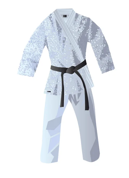 Kimono för judo — Stock vektor