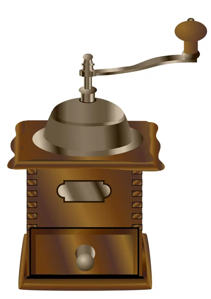 咖啡研磨机 — 图库矢量图片