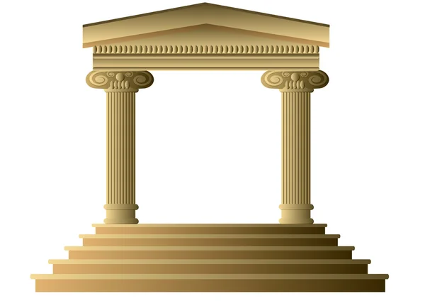 Стародавні колони — стоковий вектор