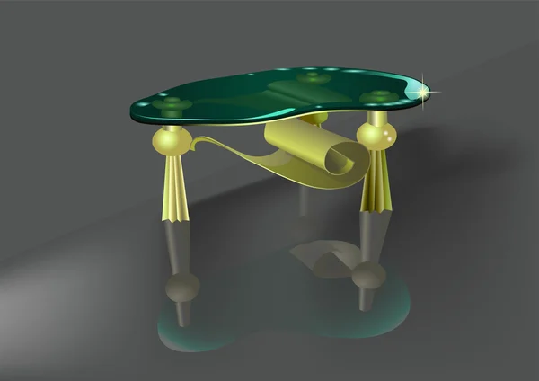 Table de design moderne — Image vectorielle