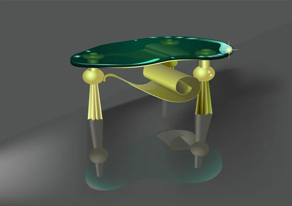 Mesa de diseño moderno — Archivo Imágenes Vectoriales