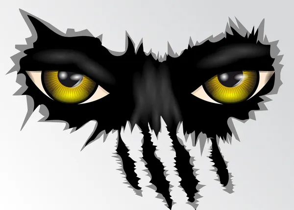 Eyes look Stock Vector