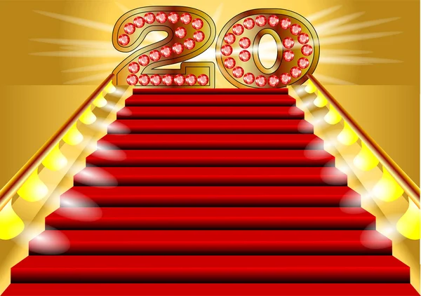 20 years — Stock Vector