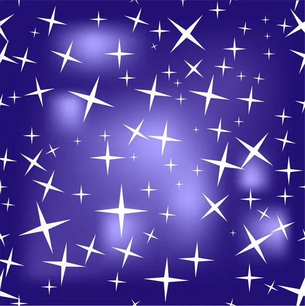 Transparente textura de cielo estrellado — Vector de stock