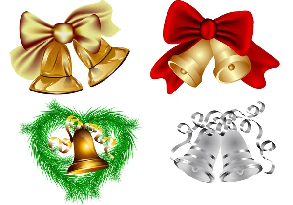 Christmas bell — Stockvector