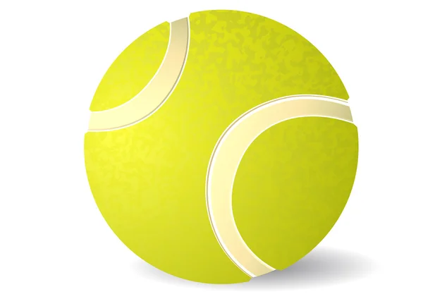 Pelota de tenis — Vector de stock