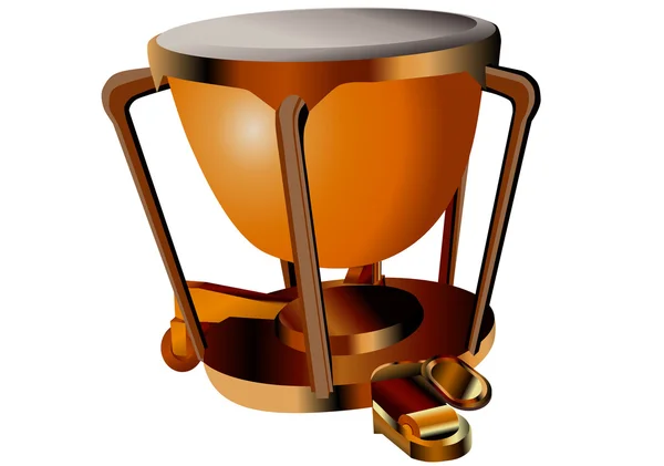 Timbales — Image vectorielle