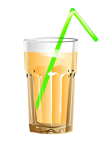 Ποτήρι χυμό — Διανυσματικό Αρχείο