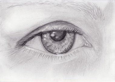 kadın gözüyle karakalem