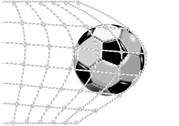 Goal Sepak Bola - Stok Vektor