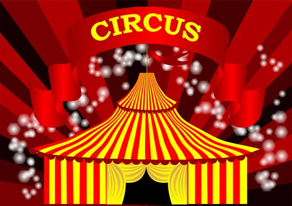 Cirkus — Stockový vektor