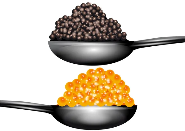 Caviar — Image vectorielle