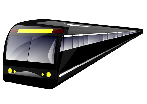 Train de métro — Image vectorielle