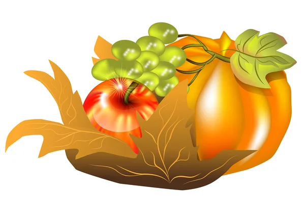 Осенняя жатва — стоковый вектор