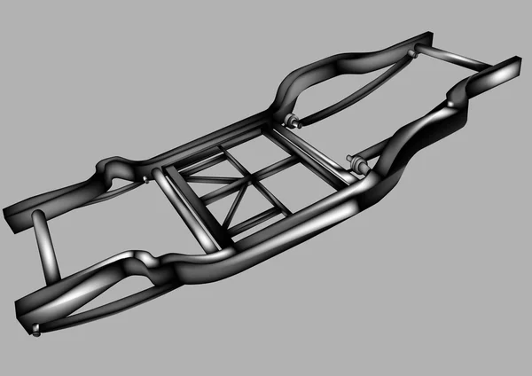 Fahrzeugrahmen — Stockvektor