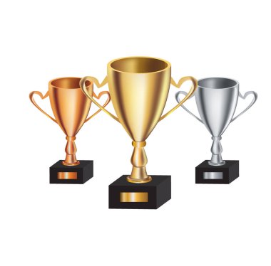 Ödül seti. vektör illüstrasyonu