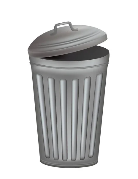 Home Recycle Bin Vector Illustration — Stok Vektör