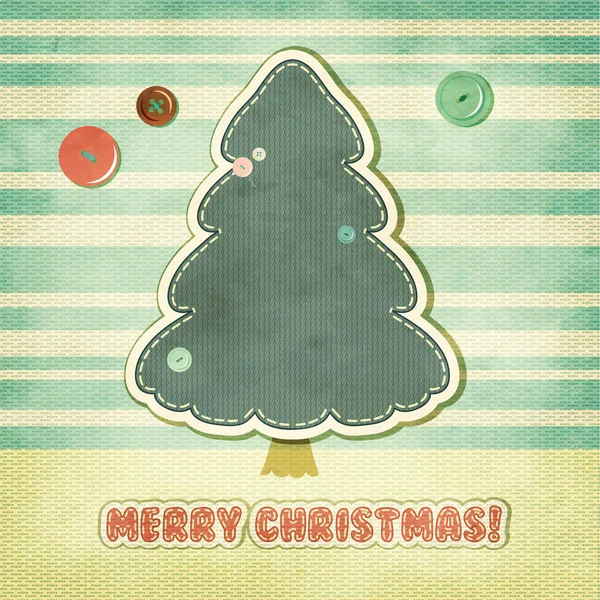 Árbol de Navidad — Vector de stock