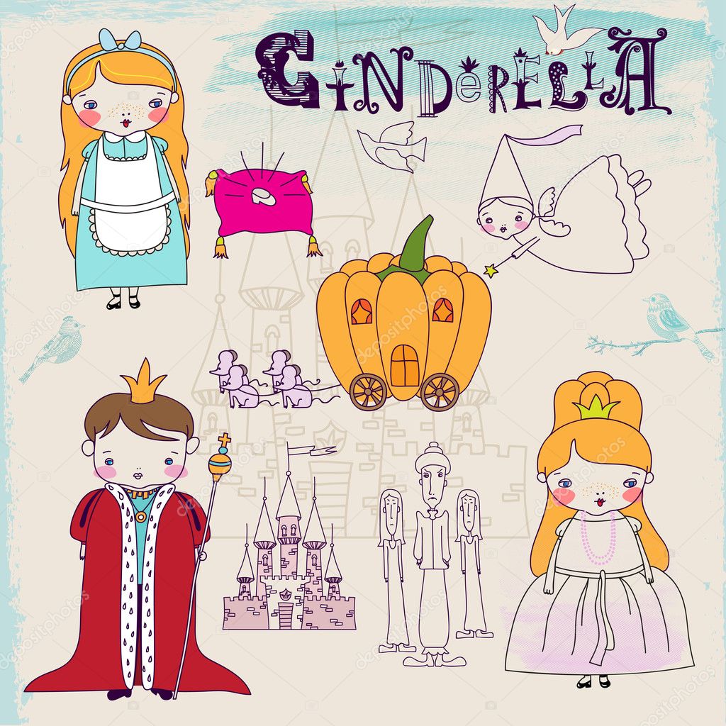 Vektorgrafiken Cinderella Kutsche Vektorbilder Cinderella Kutsche Depositphotos