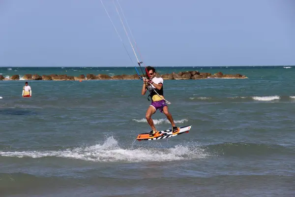 Sports Nautiques Été Beaucoup Sports Faire Mer Tout Monde Jette — Photo