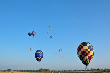 Sıcak Hava Balonları 2021 Ulusal Şampiyonası Scottsblöf, Nebraska