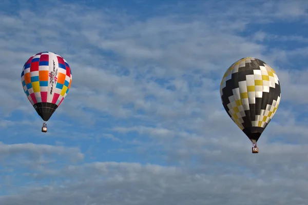 Balony Ogrzane Powietrze 2021 Krajowe Mistrzostwa — Zdjęcie stockowe