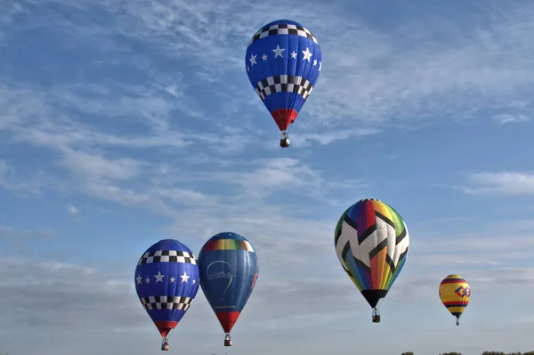Hot Air Ballonnen 2021 Nationaal Kampioenschap Evenement — Stockfoto