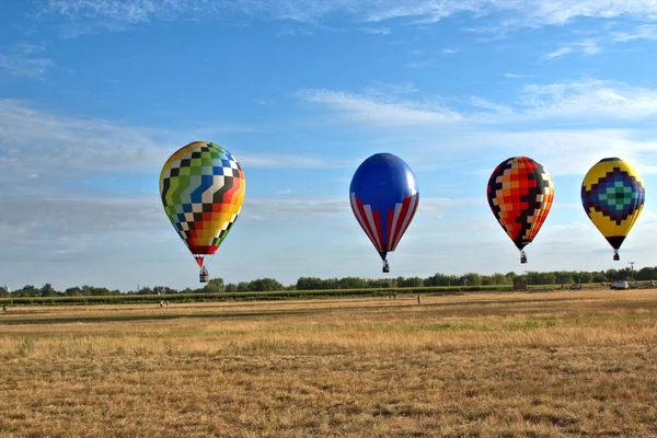 Hot Air Balloons 2021 National Championship Event — Stock Photo, Image