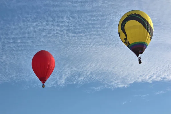 Sıcak Hava Balonları 2021 Ulusal Şampiyonası — Stok fotoğraf