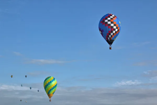 Balões Quente 2021 Evento Campeonato Nacional — Fotografia de Stock