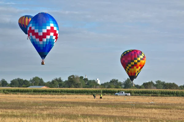 Hőlégballonok 2021 Országos Bajnokság — Stock Fotó