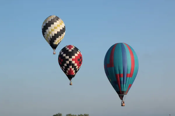 Hot Air Ballonnen 2021 Nationaal Kampioenschap Evenement — Stockfoto