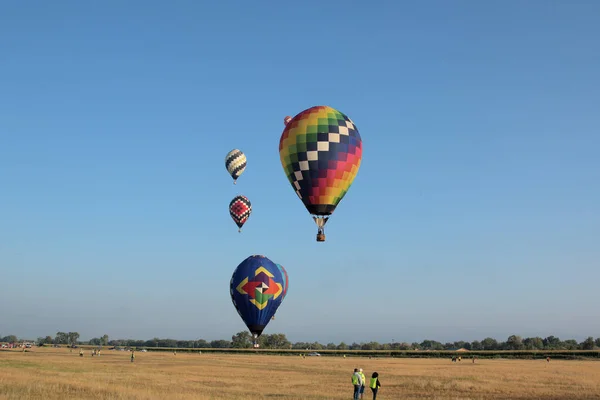 Hőlégballonok 2021 Országos Bajnokság — Stock Fotó