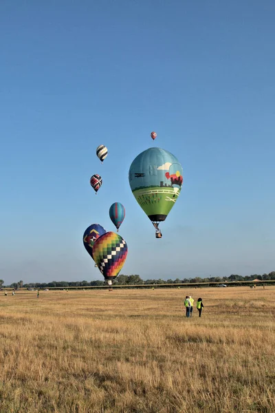 Hőlégballonok 2021 Országos Bajnokság — Stock Fotó