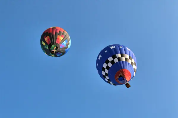 Hot Air Balloons 2021 National Championship Event Scottsbluff Νεμπράσκα — Φωτογραφία Αρχείου
