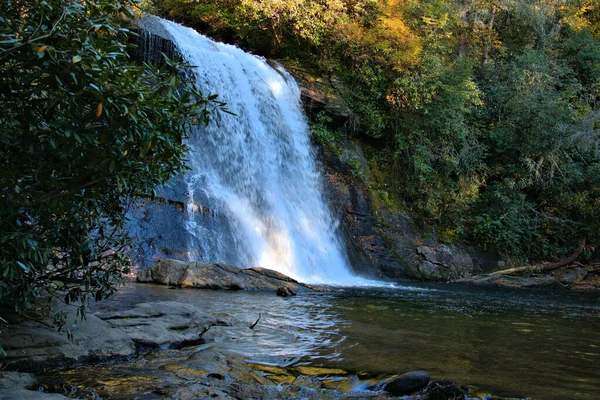 Сценические Водопады Юго Западной Северной Каролины — стоковое фото