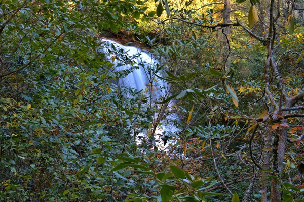 Scenic Water Falls South Western North Carolina — Stock Photo, Image