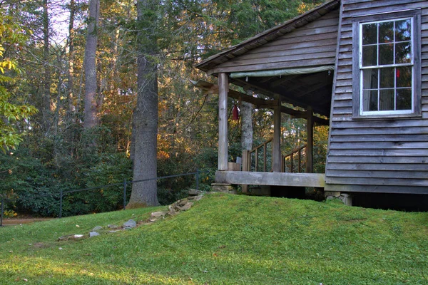 Chata Starého Dřeva Lese Jižní Karolíny — Stock fotografie