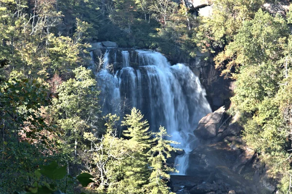 Natursköna Vattenfall Sydvästra North Carolina — Stockfoto