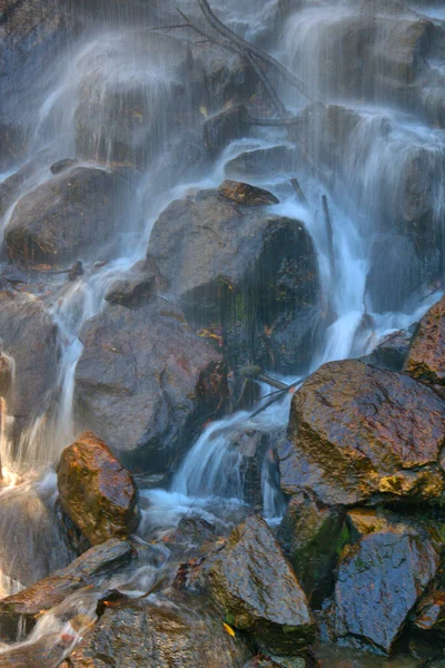 Падающие Цвета Водопадов Северной Каролины — стоковое фото